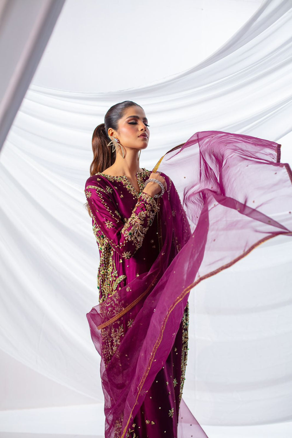 Batik - Expressive Magenta Ayla's Atelier